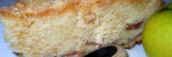 влажный яблочный пирог невозможно оторваться