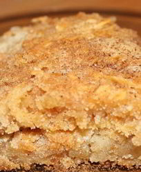 Яблочный пирог без яиц