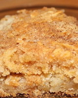 Яблочный пирог без яиц