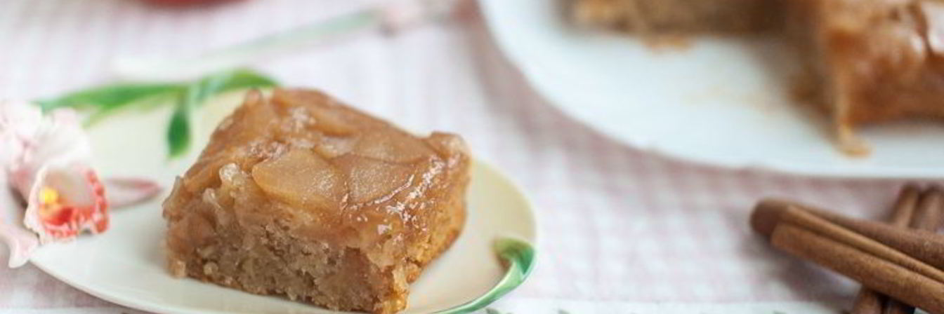 Яблочный пирог-перевертыш