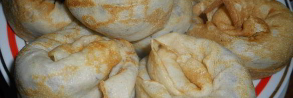 блинчатые пирожки с грибами улитки