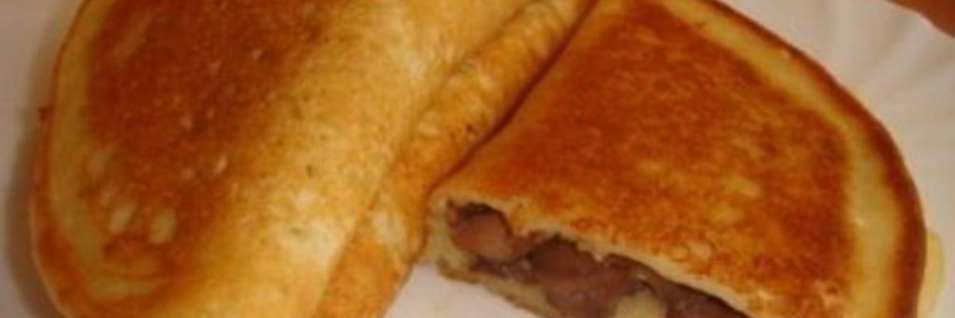 Блинчики-пирожки из творожного теста