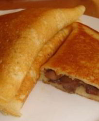 Блинчики-пирожки из творожного теста