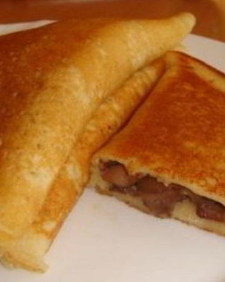 Блинчики-пирожки из творожного теста