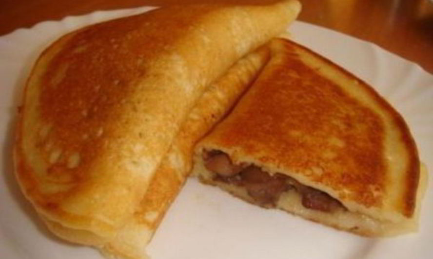 Рецепт блинчиков-пирожков из творожного теста