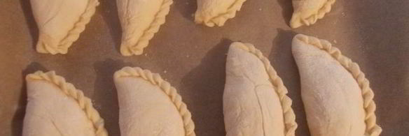 домашние пирожки с куриной печенью