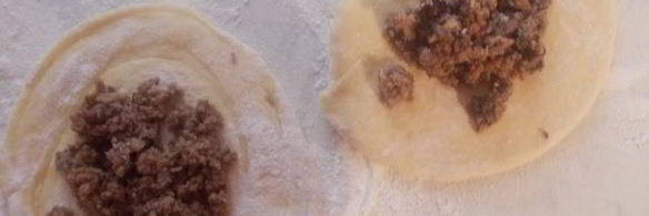 домашние пирожки с куриной печенью