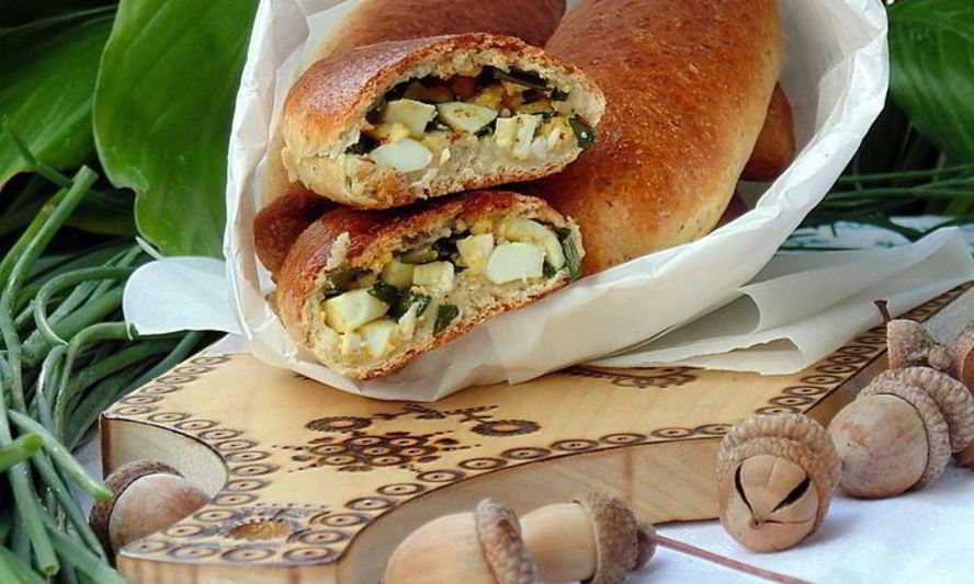 Рецепт гречневых пирожков с луком и яйцом