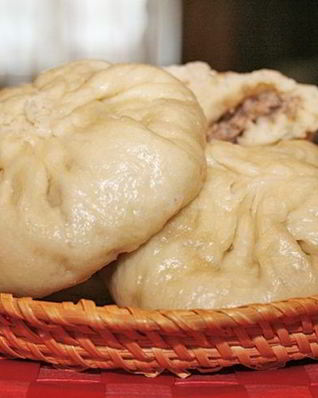 Китайские пирожки на пару