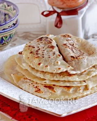 Кутабы с мясом по-азербайджански