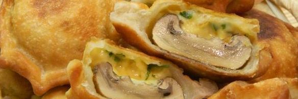 пирожки грибные бомбочки