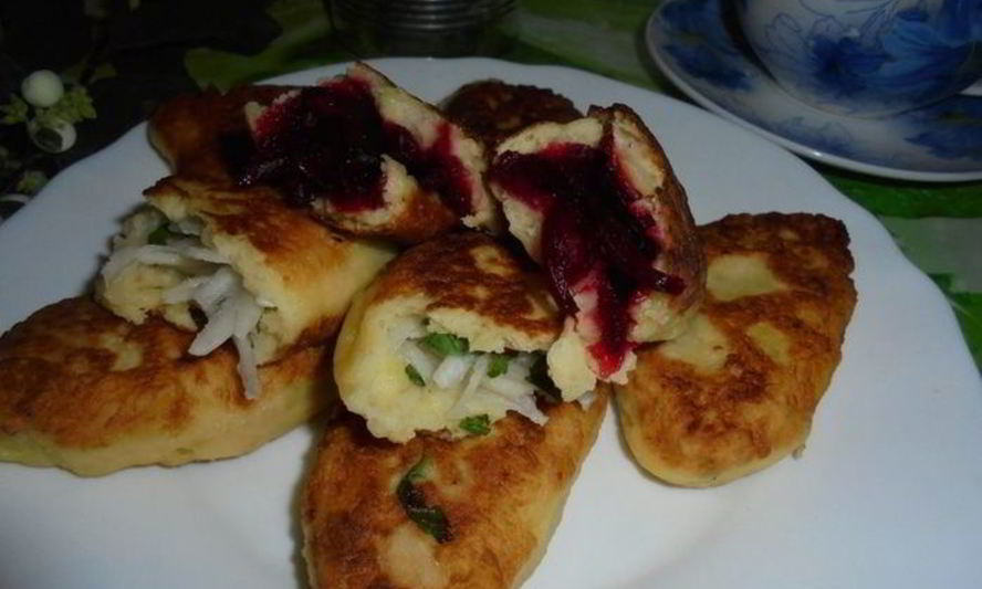 Рецепт пирожков из картофеля, жаренные в масле