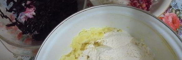 пирожки из картофеля, жаренные в масле