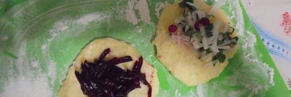 пирожки из картофеля, жаренные в масле