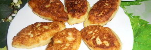 пирожки из картофеля, жаренные в масле