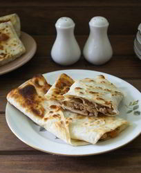 Пирожки из лаваша с мясом