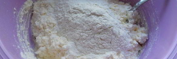 пирожки из творожного теста с капустой и яйцом