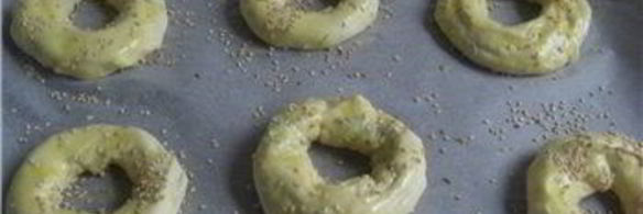 пирожки — колечки с цуккини и яйцом