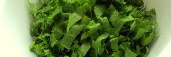 пирожки печеные со щавелем