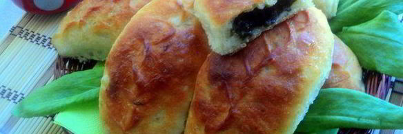 пирожки печеные со щавелем