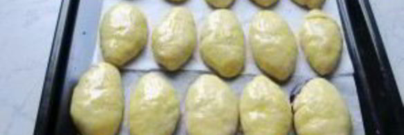 пирожки с черникой из дрожжевого теста