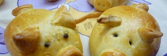 пирожки с фаршем в духовке румяные хрюшки