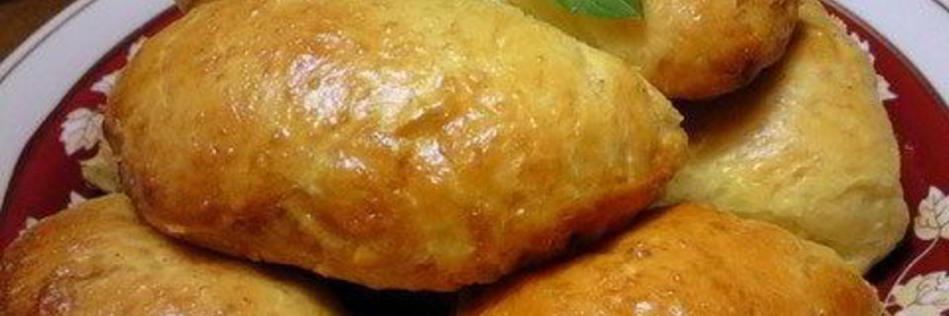 Пирожки с грибами и картошкой в духовке