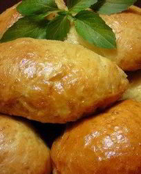 Пирожки с грибами и картошкой в духовке