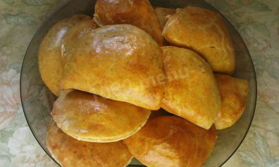 Рецепт пирожков с грибами в духовке