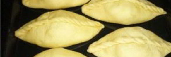 пирожки с капустой и курицей