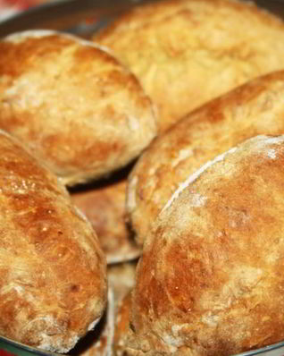 Пирожки с капустой на кефирном тесте