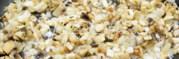 пирожки с курицей и грибами