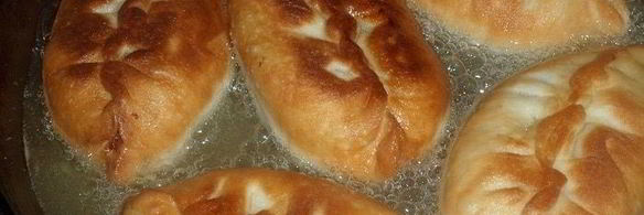 пирожки с мясом и рисом