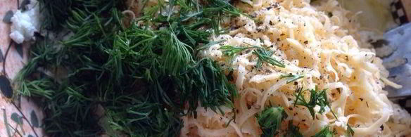пирожки с сыром и зеленью лодочки