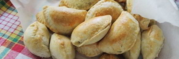 пирожки с творогом и зеленью