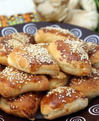 Пирожки с вешенками