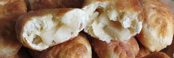 пирожки с яблоками без дрожжей