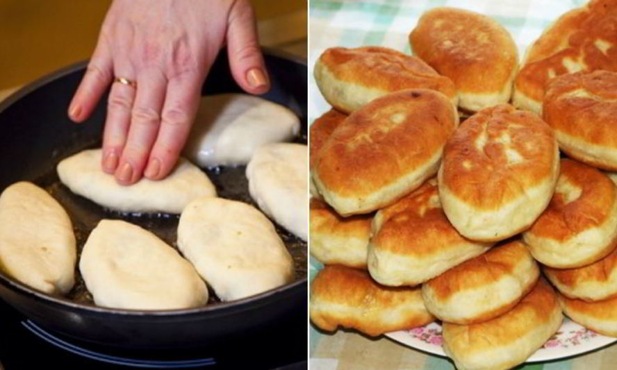 Рецепт пирожков с ягодами на сковороде