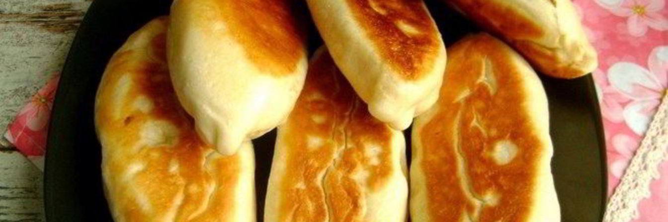 Пирожки жареные дрожжевые