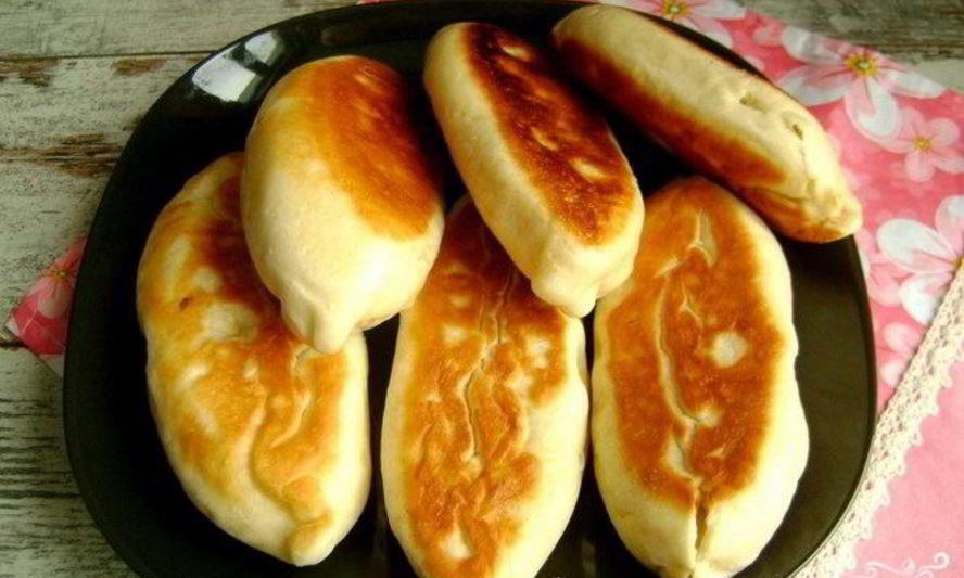 Рецепт пирожков жареных дрожжевых