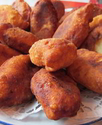 Пирожки жареные из творога