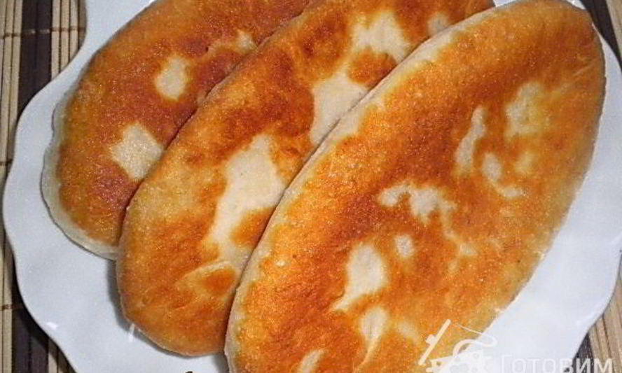 Рецепт пирожков жареных с куриным мясом и картофелем