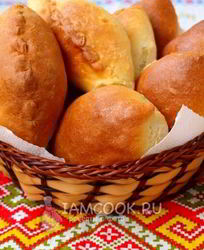 Постные пирожки с капустой