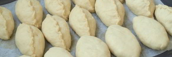 постные пирожки с капустой