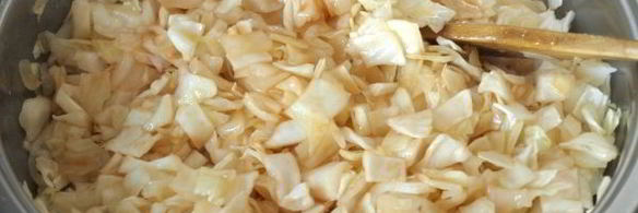 постные пирожки с капустой