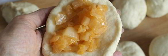 постные пирожки с капустой