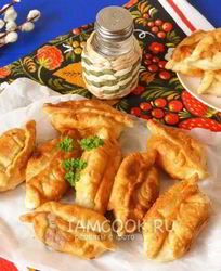 Постные пирожки с картошкой