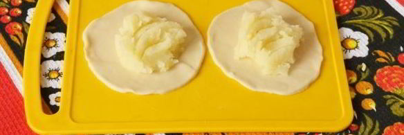 постные пирожки с картошкой