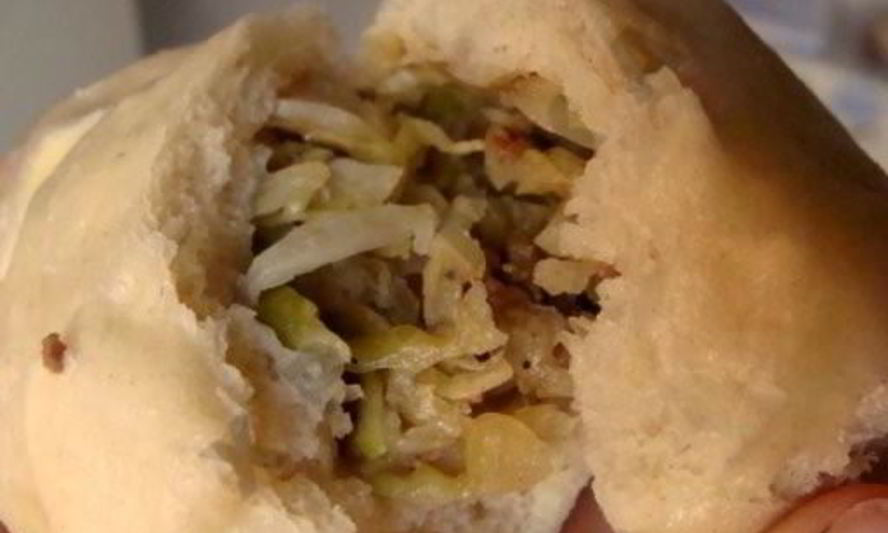 Рецепт пянсе — пирожков на пару, капуста и мясо