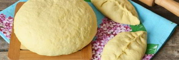 пышные пирожки на кефире